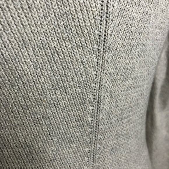 Cabi light gray mix knit button front v neck cardigan size Extra Small XS #3161 - Picture 13 of 16